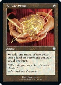 Fellwar Stone (Retro Frame) (141) [Commander: The Brothers' War]