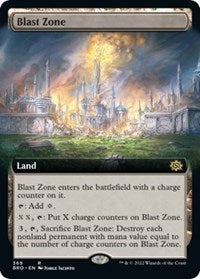 Blast Zone (Extended Art) (369) [The Brothers' War]