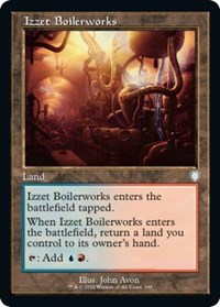 Izzet Boilerworks (Retro Frame) (188) [Commander: The Brothers' War]