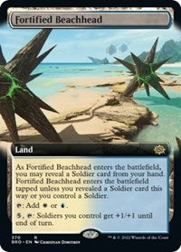 Fortified Beachhead (Extended Art) (370) [The Brothers' War]