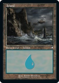 Island (31) (Retro Frame) (31) [Commander: The Brothers' War]