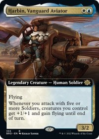 Harbin, Vanguard Aviator (Extended Art) (355) [The Brothers' War]