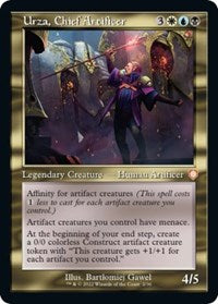 Urza, Chief Artificer (Retro Frame) (2) [Commander: The Brothers' War]
