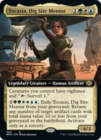 Tocasia, Dig Site Mentor (Extended Art) (360) [The Brothers' War]