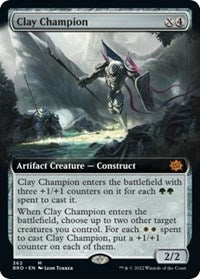 Clay Champion (Extended Art) (362) [The Brothers' War]