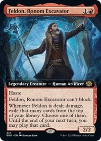 Feldon, Ronom Excavator (Extended Art) (337) [The Brothers' War]