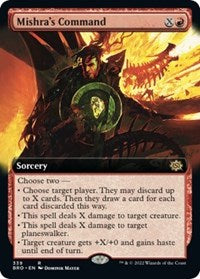 Mishra's Command (Extended Art) (339) [The Brothers' War]