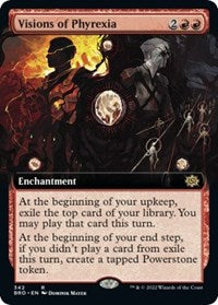 Visions of Phyrexia (Extended Art) (342) [The Brothers' War]