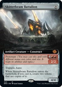 Skitterbeam Battalion (Extended Art) (343) [The Brothers' War]