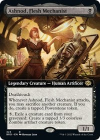 Ashnod, Flesh Mechanist (Extended Art) (323) [The Brothers' War]