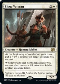 Siege Veteran (25) [The Brothers' War]