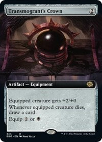 Transmogrant's Crown (Extended Art) (334) [The Brothers' War]