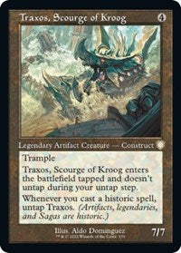 Traxos, Scourge of Kroog (Retro Frame) (170) [Commander: The Brothers' War]