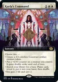 Kayla's Command (Extended Art) (302) [The Brothers' War]