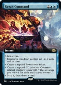 Urza's Command (Extended Art) (318) [The Brothers' War]