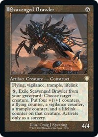 Scavenged Brawler (Retro Frame) (17) [Commander: The Brothers' War]