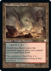 Smoldering Marsh (Retro Frame) (202) [Commander: The Brothers' War]