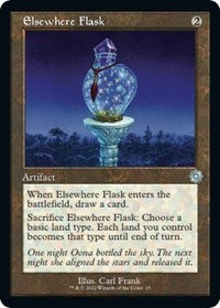Elsewhere Flask (15) [The Brothers' War: Retro Frame Artifacts]
