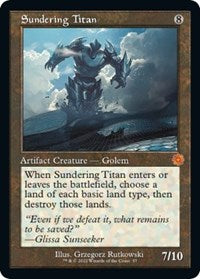 Sundering Titan (57) [The Brothers' War: Retro Frame Artifacts]