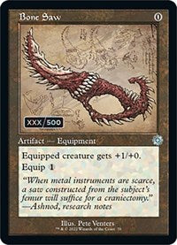 Bone Saw (Schematic) (Serial Numbered) (70) [The Brothers' War: Retro Frame Artifacts]
