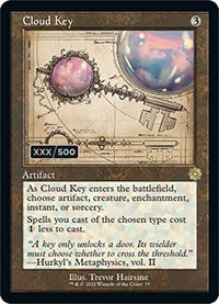 Cloud Key (Schematic) (Serial Numbered) (75) [The Brothers' War: Retro Frame Artifacts]