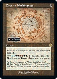 Door to Nothingness (Schematic) (Serial Numbered) (77) [The Brothers' War: Retro Frame Artifacts]