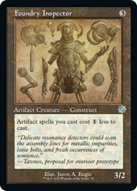 Foundry Inspector (Schematic) (79) [The Brothers' War: Retro Frame Artifacts]