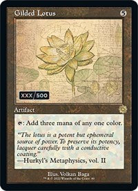 Gilded Lotus (Schematic) (Serial Numbered) (80) [The Brothers' War: Retro Frame Artifacts]