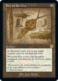 Key to the City (Schematic) (90) [The Brothers' War: Retro Frame Artifacts]