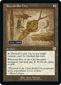 Key to the City (Schematic) (Serial Numbered) (90) [The Brothers' War: Retro Frame Artifacts]
