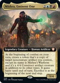 Mishra, Eminent One (Extended Art) (48) [Commander: The Brothers' War]