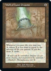 Well of Lost Dreams (Schematic) (125) [The Brothers' War: Retro Frame Artifacts]