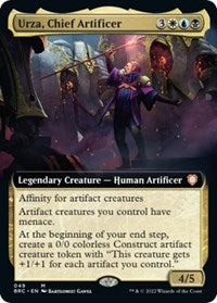Urza, Chief Artificer (Extended Art) (49) [Commander: The Brothers' War]