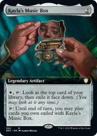 Kayla's Music Box (Extended Art) (62) [Commander: The Brothers' War]