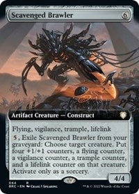 Scavenged Brawler (Extended Art) (64) [Commander: The Brothers' War]