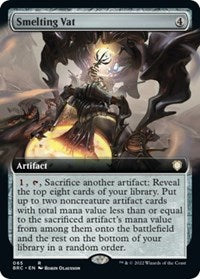 Smelting Vat (Extended Art) (65) [Commander: The Brothers' War]