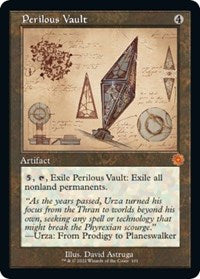 Perilous Vault (Schematic) (101) [The Brothers' War: Retro Frame Artifacts]