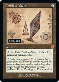 Perilous Vault (Schematic) (Serial Numbered) (101) [The Brothers' War: Retro Frame Artifacts]