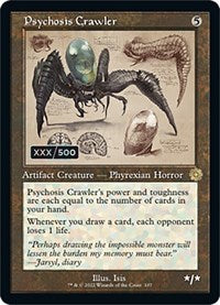 Psychosis Crawler (Schematic) (Serial Numbered) (107) [The Brothers' War: Retro Frame Artifacts]