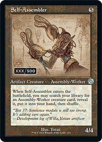 Self-Assembler (Schematic) (Serial Numbered) (114) [The Brothers' War: Retro Frame Artifacts]