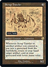 Scrap Trawler (Schematic) (Serial Numbered) (112) [The Brothers' War: Retro Frame Artifacts]