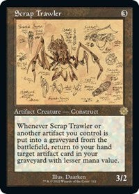 Scrap Trawler (Schematic) (112) [The Brothers' War: Retro Frame Artifacts]