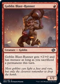 Goblin Blast-Runner (137) [The Brothers' War]