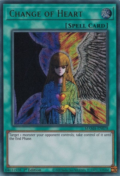 Change of Heart (Ultra Pharaoh's Rare) (MAMA-EN078) [Magnificent Mavens]