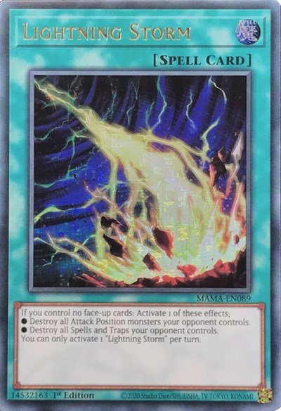 Lightning Storm (Ultra Pharaoh's Rare) (MAMA-EN089) [Magnificent Mavens]