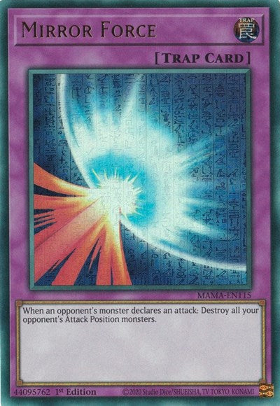 Mirror Force (Ultra Pharaoh's Rare) (MAMA-EN115) [Magnificent Mavens]