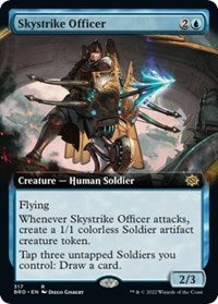 Skystrike Officer (Extended Art) (317) [The Brothers' War]