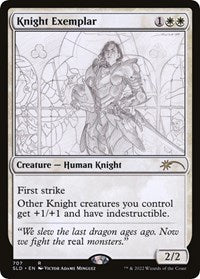 Knight Exemplar (707) (707) [Secret Lair Drop Series]