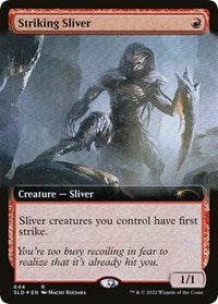 Striking Sliver (Extended Art) (644) [Secret Lair Drop Series]