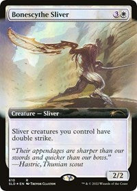 Bonescythe Sliver (Extended Art) (610) [Secret Lair Drop Series]